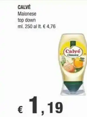 Crai Calvè Calvé - Maionese Classica 250 G(ml) offerta