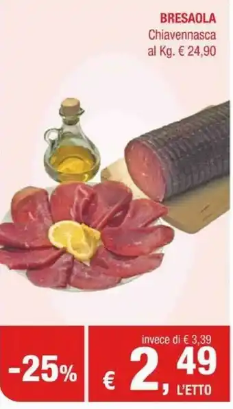 Crai Chiavennasca Bresaola offerta