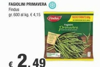 Crai Findus Fagiolini Primavera 600 Ml offerta