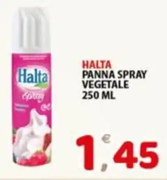 HALTA PANNA SPRAY VEGETALE 250 ML