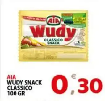 Premium Supermercati AIA WUDY SNACK CLASSICO 100 GR offerta