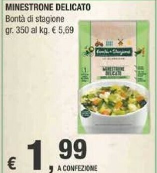 Crai Bonta Di Stagione Minestrone Delicato offerta
