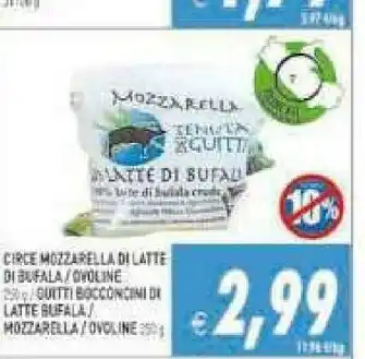 Supermercati Agorà Ovoline Mozzarella di bufala offerta