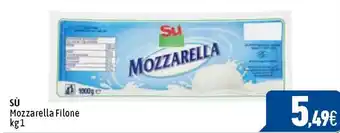 C+C Italmarket SU Mozzarella Filone kg 1 offerta