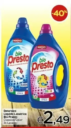 Crai Presto Detersivo lavatrice offerta