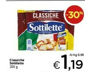 Crai Sottilette offerta