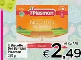 Crai Plasmon Biscotti offerta