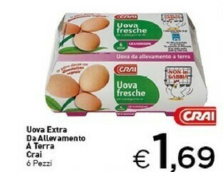 Crai Uova offerta