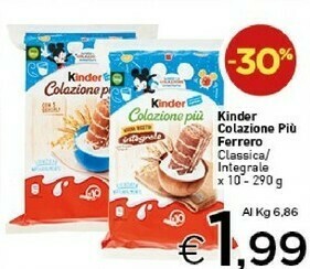 Crai Kinder Colazione Più offerta