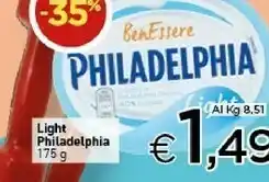 Crai Philadelphia Formaggio spalmabile offerta