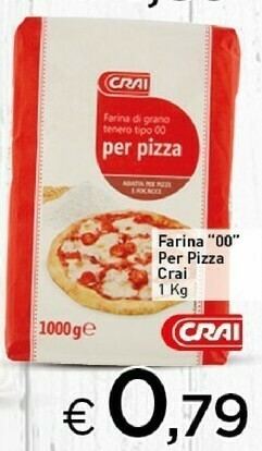 Crai Farina 00 offerta