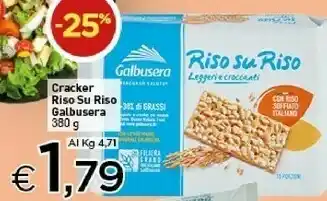 Crai Galbusera Crackers offerta
