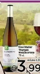 Crai Muller Thurgau offerta