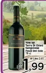 Crai Sole Vino offerta