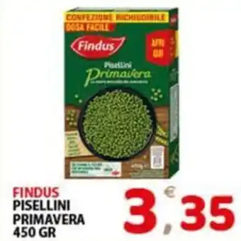 Premium Supermercati FINDUS PISELLINI PRIMAVERA 450 GR offerta