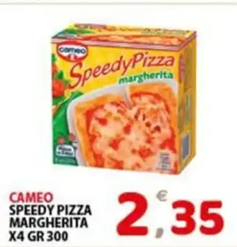 Premium Supermercati CAMEO SPEEDY PIZZA MARGHERITA X4 GR 300 offerta