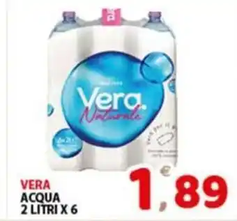 Premium Supermercati VERA ACQUA 2 LITRI X 6 offerta
