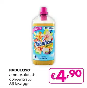 La Saponeria FABULOSO ammorbidente concentrato 86 lavaggi offerta