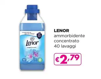 La Saponeria LENOR ammorbidente concentrato 40 lavaggi offerta