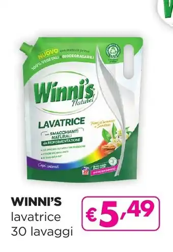 La Saponeria WINNI'S lavatrice 30 lavaggi offerta