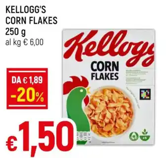 Galassia KELLOGG'S CORN FLAKES 250 g offerta