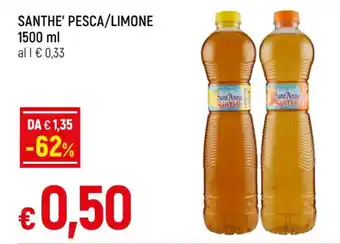 Galassia SANTHE' PESCA/LIMONE 1500 ml offerta