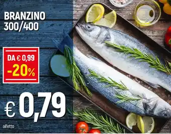 Galassia BRANZINO 300/400 offerta
