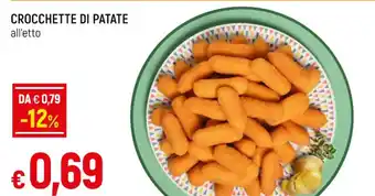 Galassia CROCCHETTE DI PATATE offerta