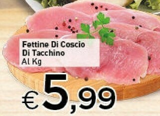 Crai Tacchino offerta