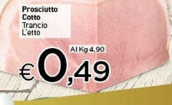 Crai Prosciutto cotto offerta