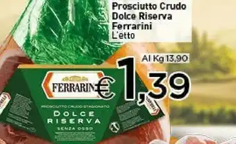Crai Ferrarini Prosciutto cotto offerta