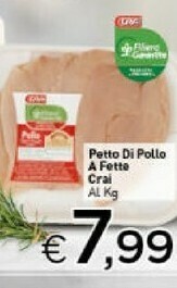 Crai Crai Petto Di Pollo A Fette offerta