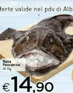 Crai Rana Pescatrice offerta