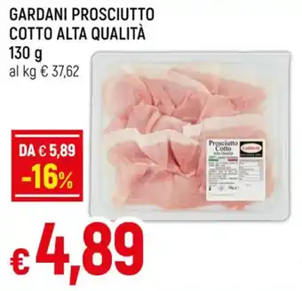 Galassia GARDANI PROSCIUTTO COTTO ALTA QUALITÀ 130 g offerta