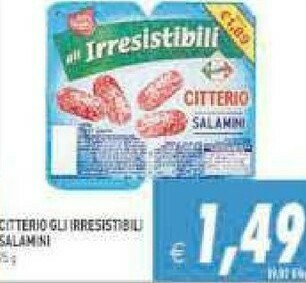 Gros Citterio Salame offerta