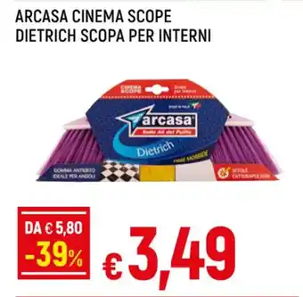 Galassia ARCASA CINEMA SCOPE DIETRICH SCOPA PER INTERNI offerta
