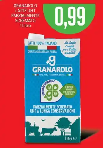 Supermercati Piccolo GRANAROLO LATTE UHT PARZIALMENTE SCREMATO 1 Litro offerta