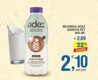 BEVANDA ADEZ BARISTA PET 800 ML