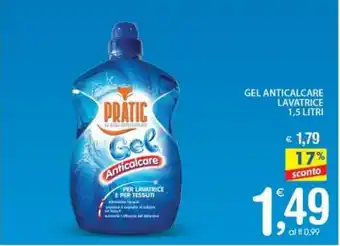Qui Discount GEL ANTICALCARE LAVATRICE 1,5 LITRI offerta