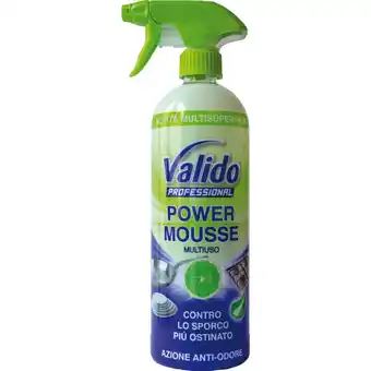 Qui Discount Power mousse multiuso valido 750 ml offerta