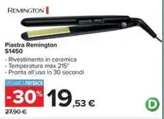 Carrefour Iper Piastra Remington S1450 offerta