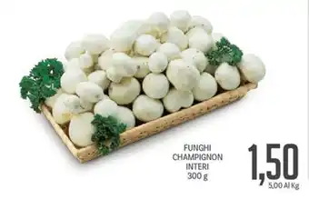 Supermercati Piccolo FUNGHI CHAMPIGNON INTERI 300 g offerta