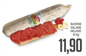 Supermercati Piccolo RASPINI SALAME MILANO offerta