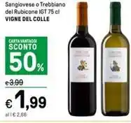 Sangiovese o Trebbiano del Rubicone IGT 75 cl VIGNE DEL COLLE