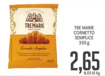 TRE MARIE CORNETTO SEMPLICE 330 g