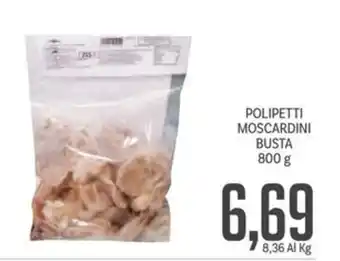 POLIPETTI MOSCARDINI BUSTA 800 g