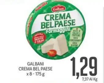 Supermercati Piccolo GALBANI CREMA BEL PAESE x 8 - 175 g offerta
