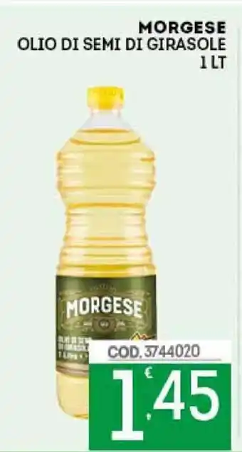 Eurocash Morgese Olio di Semi di Girasole 1lt offerta