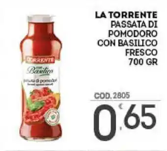 Eurocash La Torrente Passata 700gr offerta