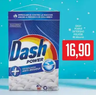 Supermercati Piccolo DASH POWER DETERSIVO POLVERE 86 Misurini offerta